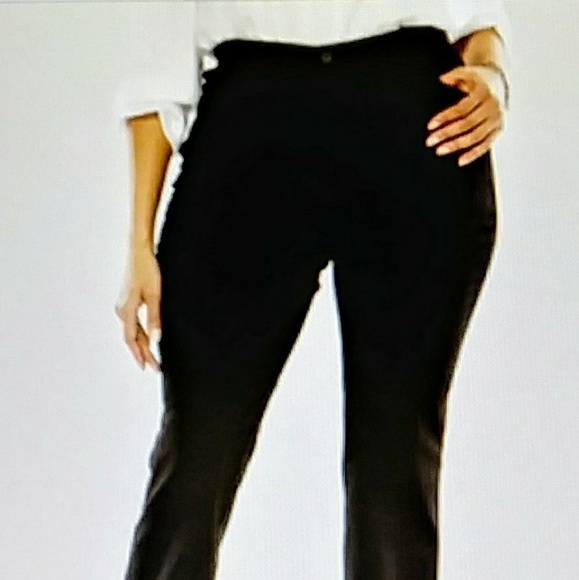 Low-Rise Boot-Cut Jeans (Black) - Picture 3 of 6
